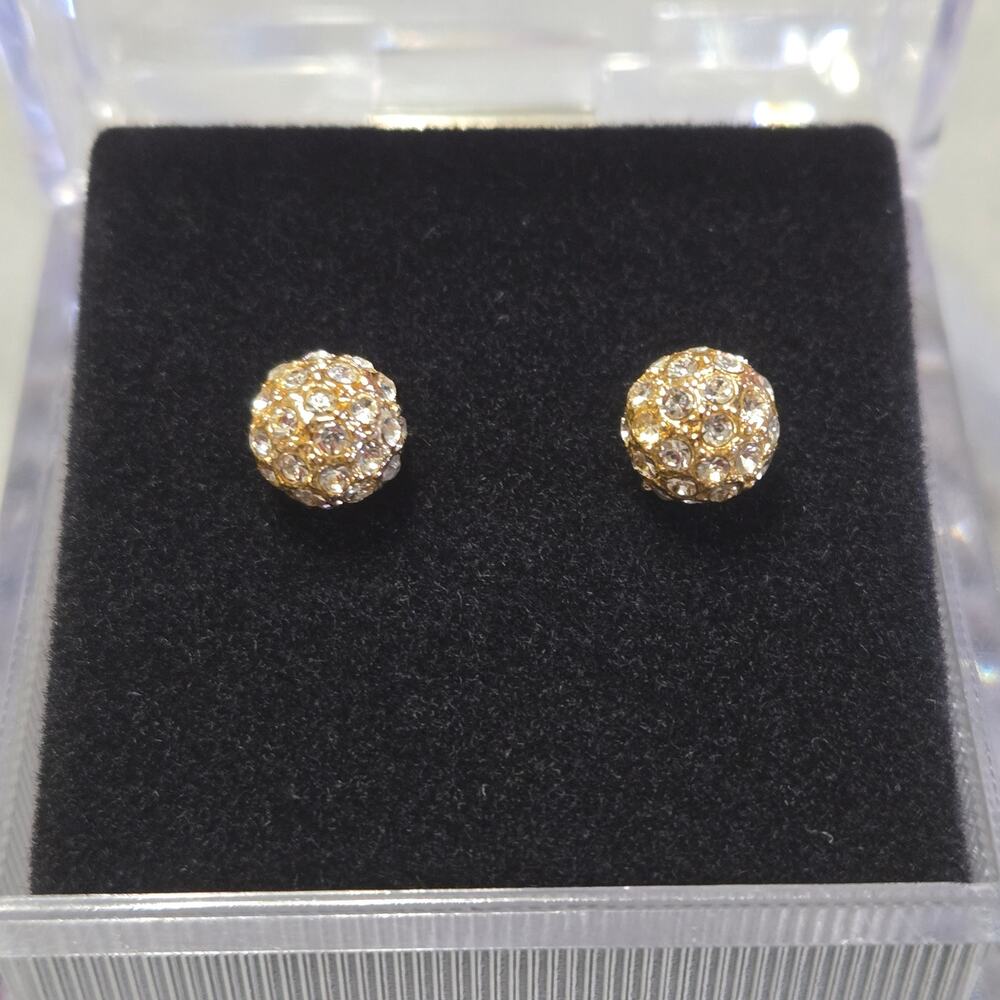 Austrian Crystal Ball Studs Hypoallergenic